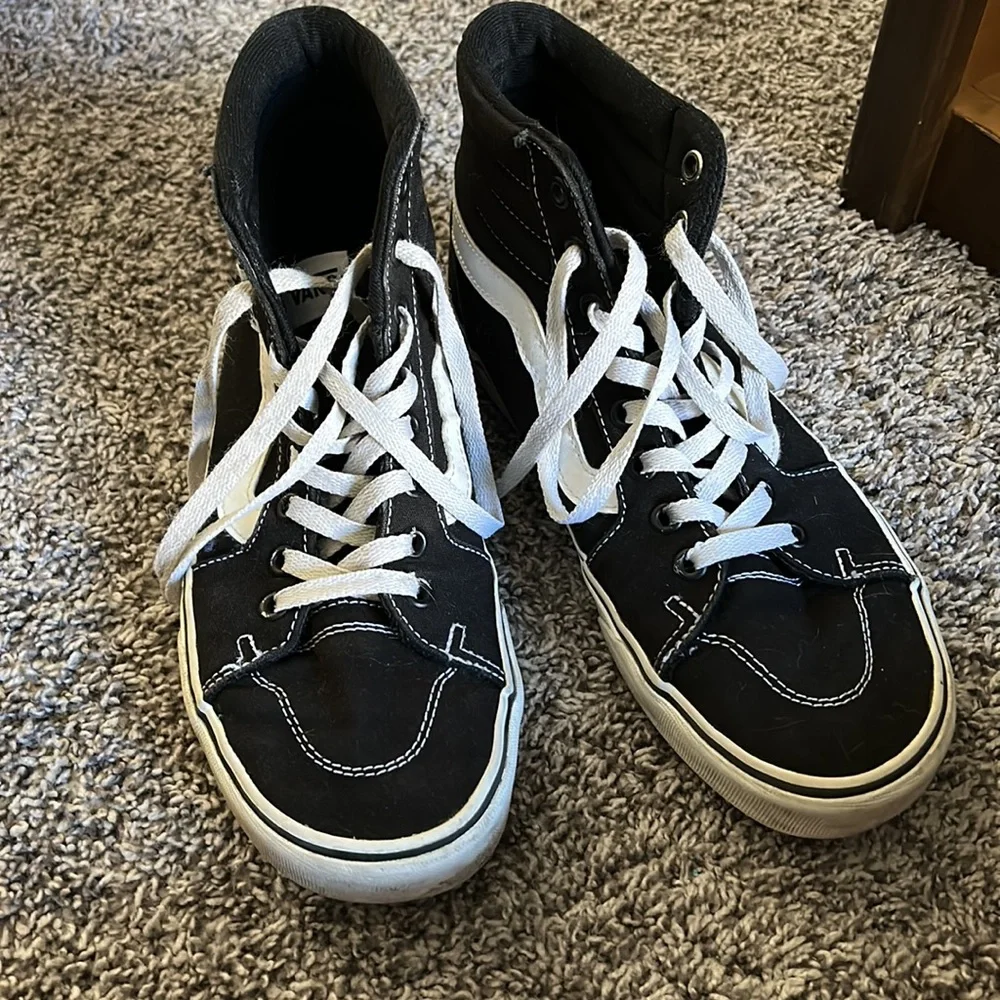 black high top vans - Picture 2 of 4